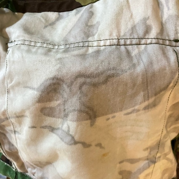 VINTAGE SMOCK COMBAT DPM NATO COLD WEATHER BUTTON FRONT W/ZIPPER DRAWSTRING - Picture 6 of 12